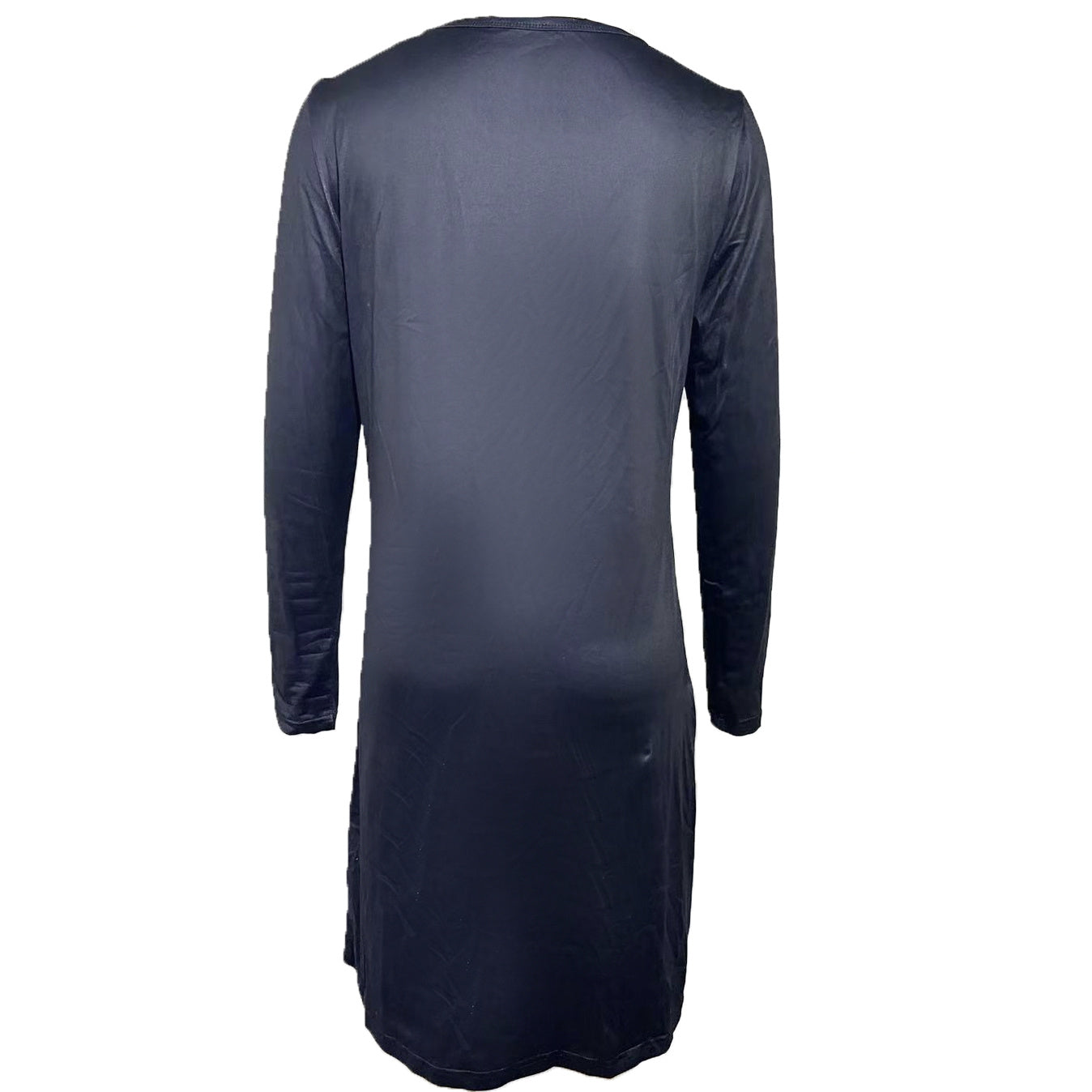 Casual Button-Front V-Neck Dress for Effortless Comfort-Theone Apparel