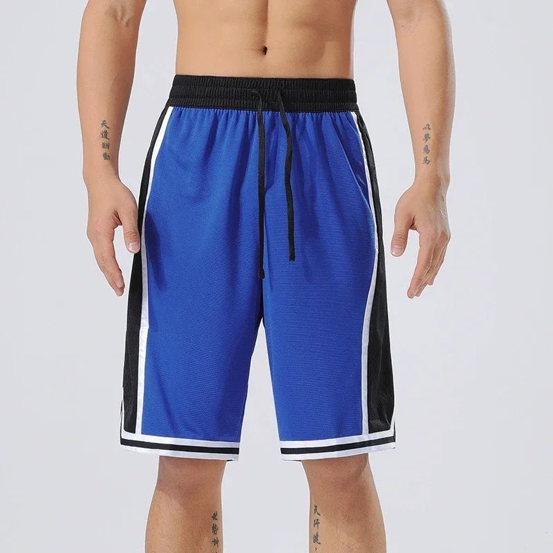 Dynamic Training Shorts with Breathable Summer Performance-Blue-Theone Apparel