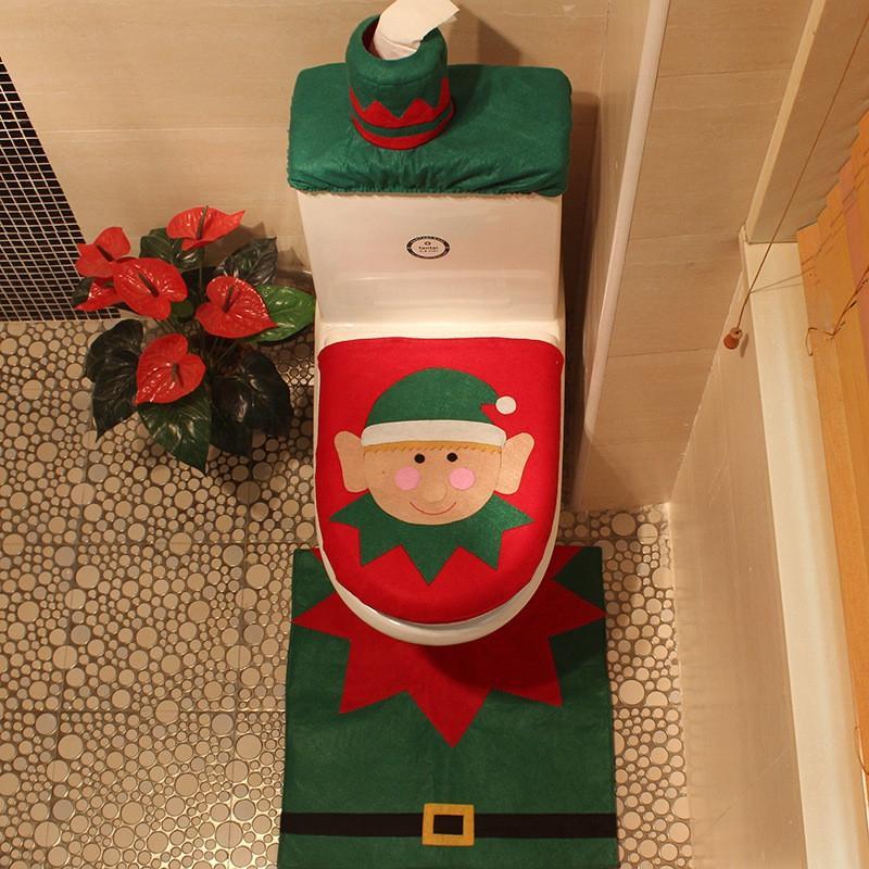 Christmas Elf Decorative Bathroom Set - Theone Apparel