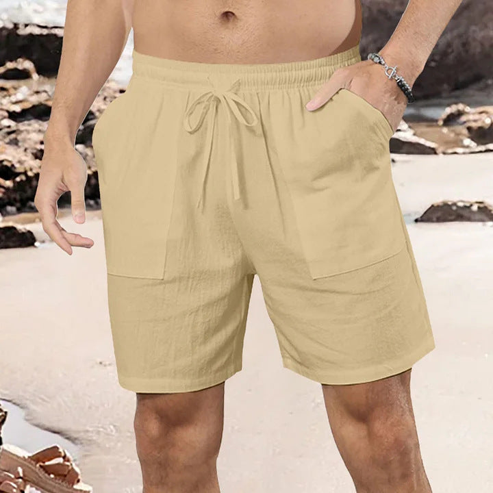 Shorts leggeri in cotone-cotone per stile estivo globale senza sforzo
