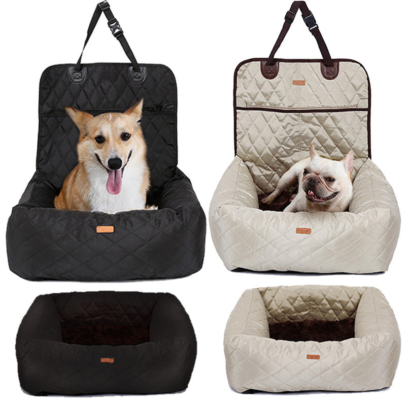 2 In 1 Folding Pet Carrier And Car Seat Bed