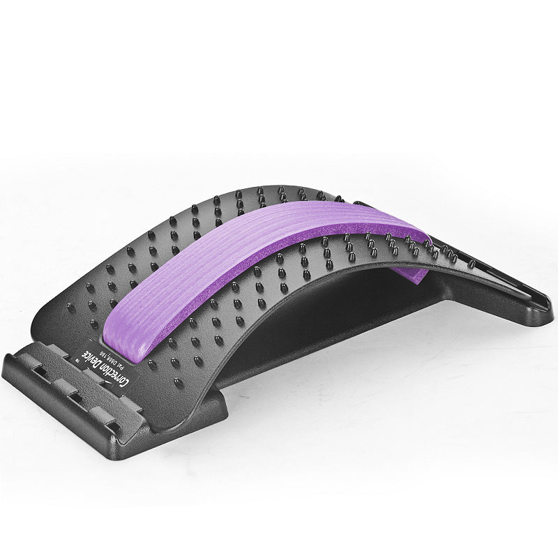 Magnetic spine stretcher