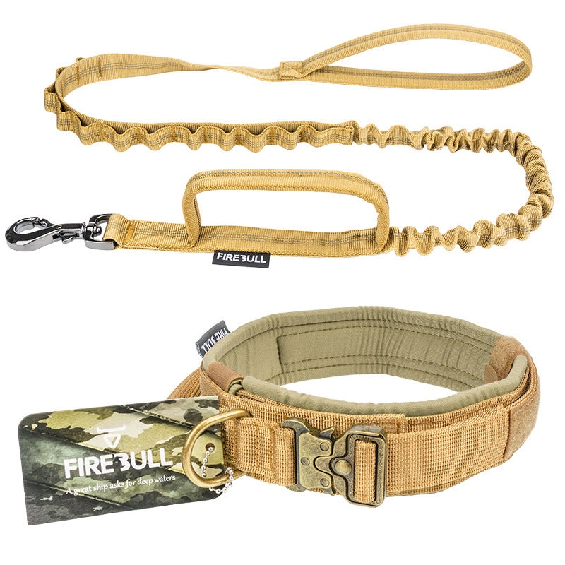 Durable Tactical Pet Collar And Leash Set