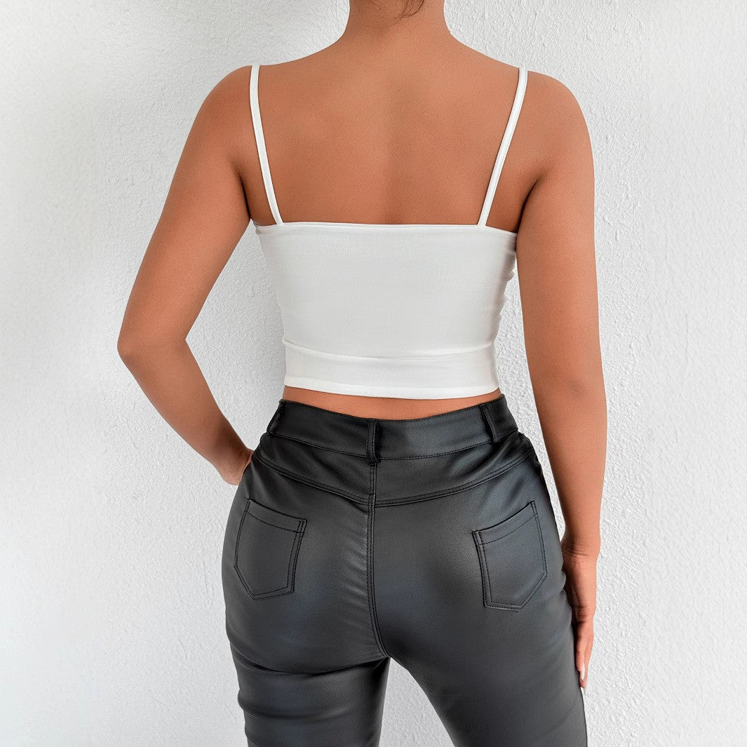 Sexy Slim-fit Backless Camisole Top