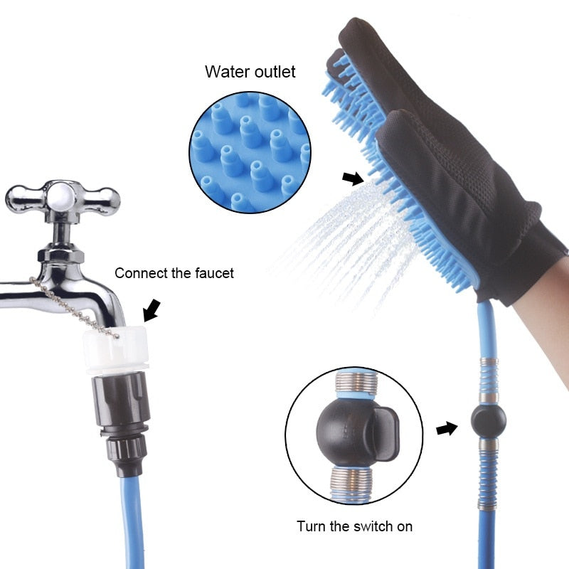 Handheld Pet Shower Head For Easy Bathing