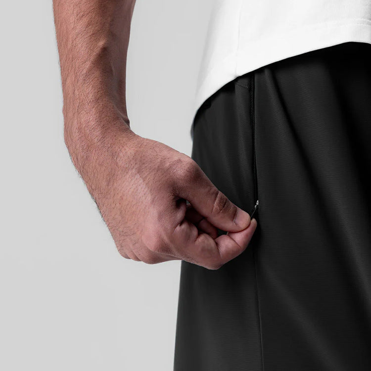 شورت الأداء السلس مع تصميم الأداة المساعدة متعددة الجيبات