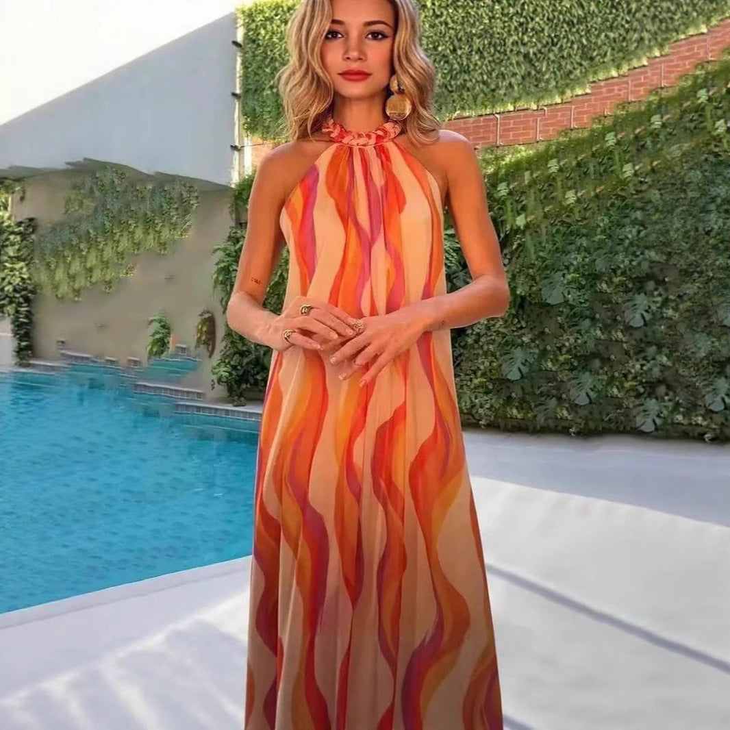 Mühelos schickes und komfortables Halfterkleid mit eleganter Passform
