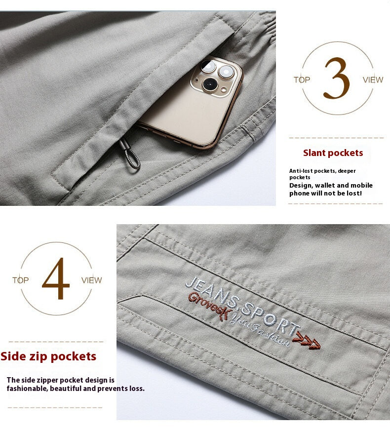 Breathable Cotton Jogger Trousers Designed for Active Comfort