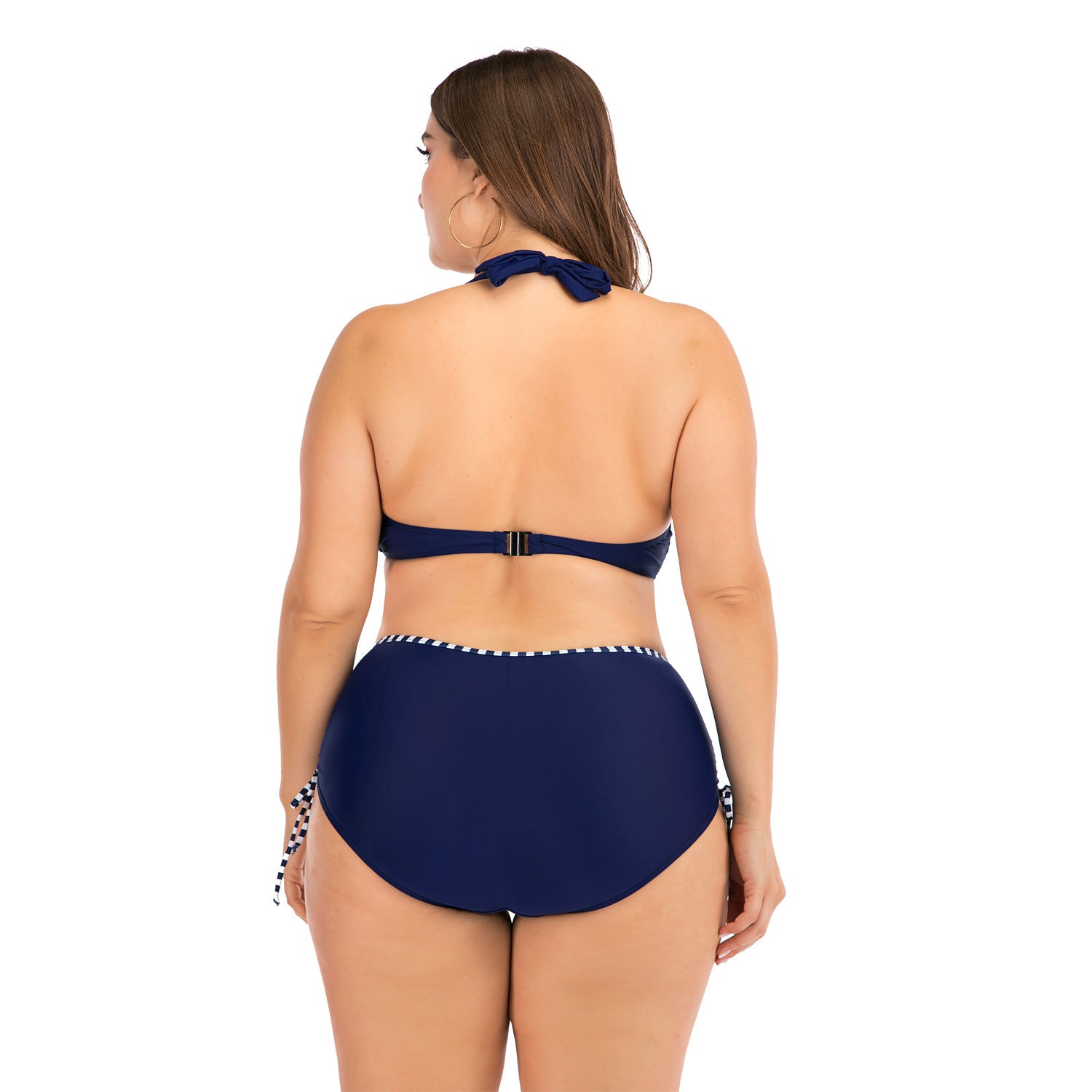 Bikini européen américain de grande taille pour la confiance flatte de la plage