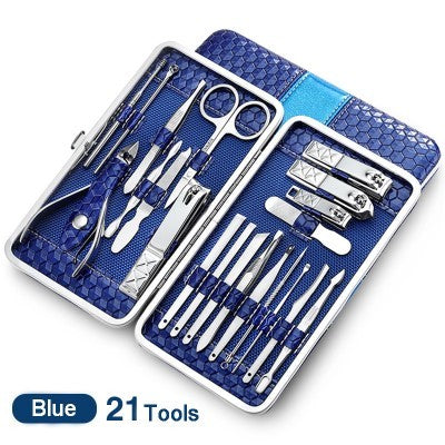 All In One Nail Manicure Kit with Included Case