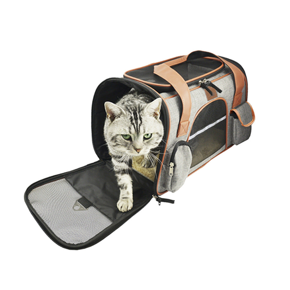 Portable Dog Car Carrier Seat For Safe Comfortable Travel