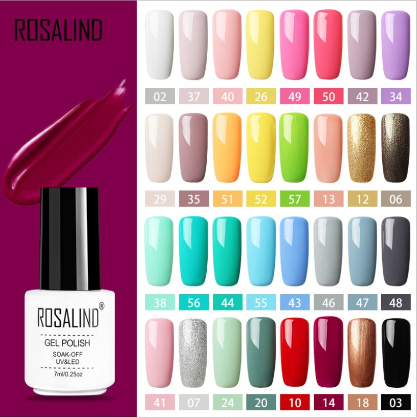 UV Sealed Soak Off Gel Nail Polish in Multiple Colors