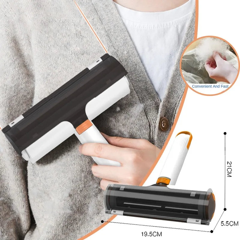 2 In 1 Pet Hair Removal Roller For Clothes And Furniture