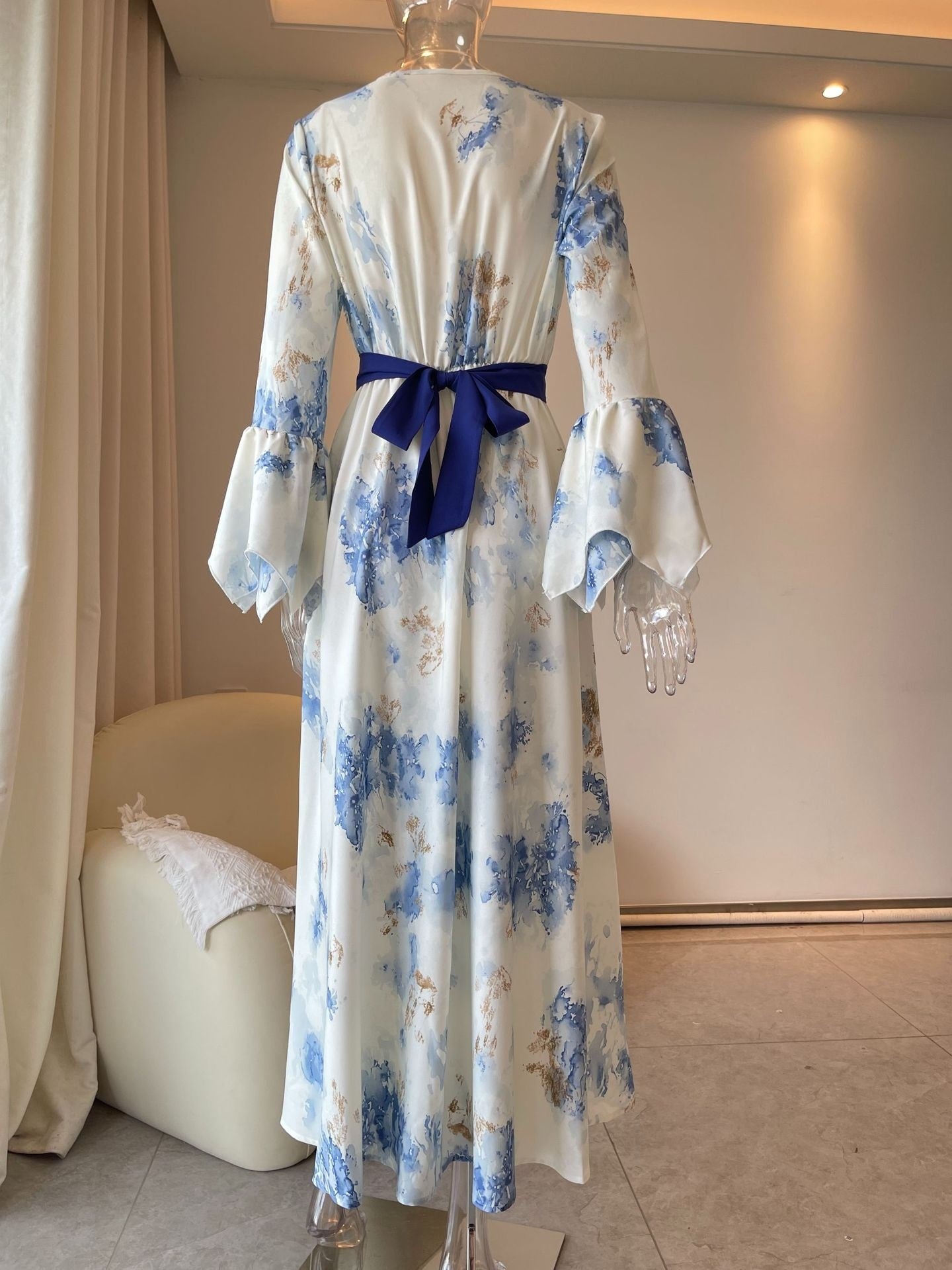 Partybereitete Maxikleid mit hohem Urlaubsdruck