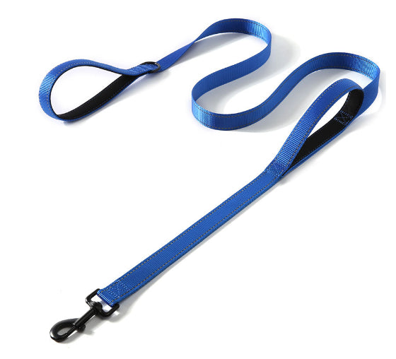 Double Handle Dog Leash For Extra Control And Safety