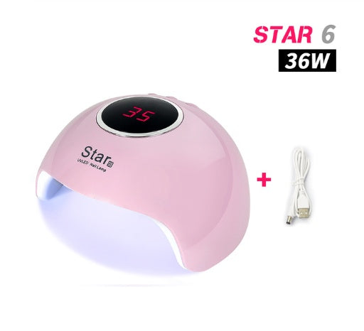 Nail Lamp Is Used For Nail Polish Dry Gel Ice Polishing Lamp