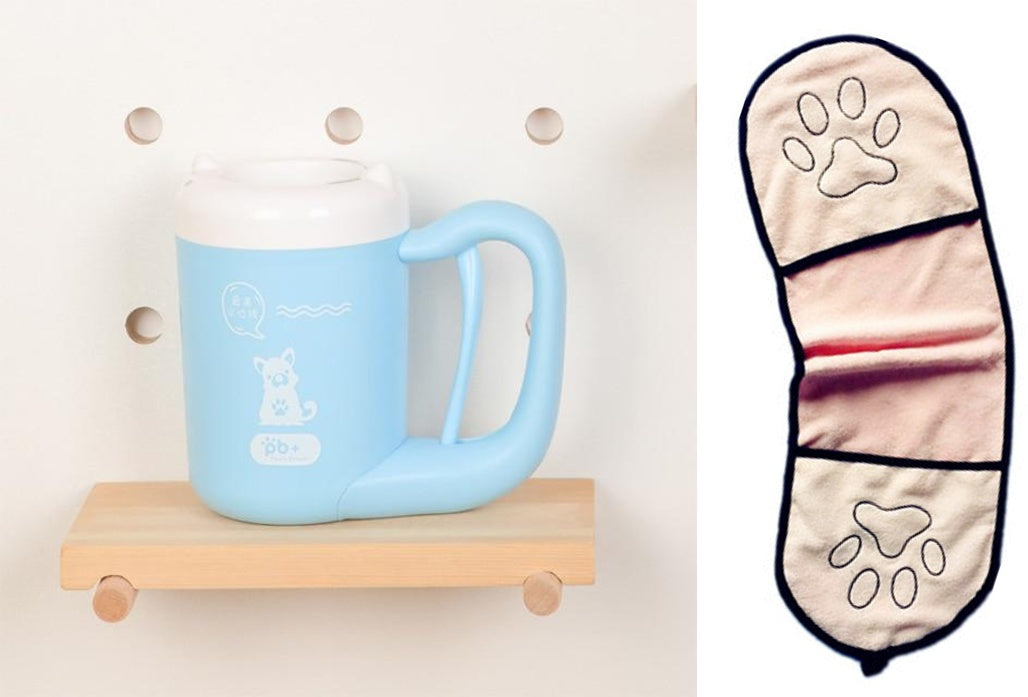 Silicone Pet Paw Washer Cup For Quick Cleaning