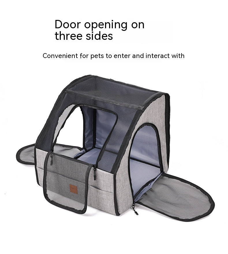 Portable Dog Cage Nest For Travel And Outdoor Use