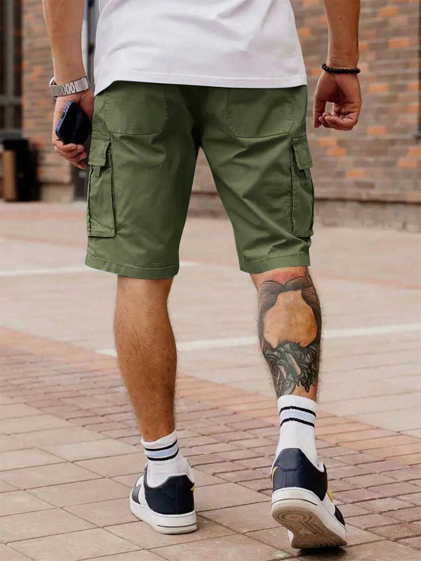 Cropped Work-Ready Bottoms Delivering Rugged Summer Urban Comfort-Theone Apparel