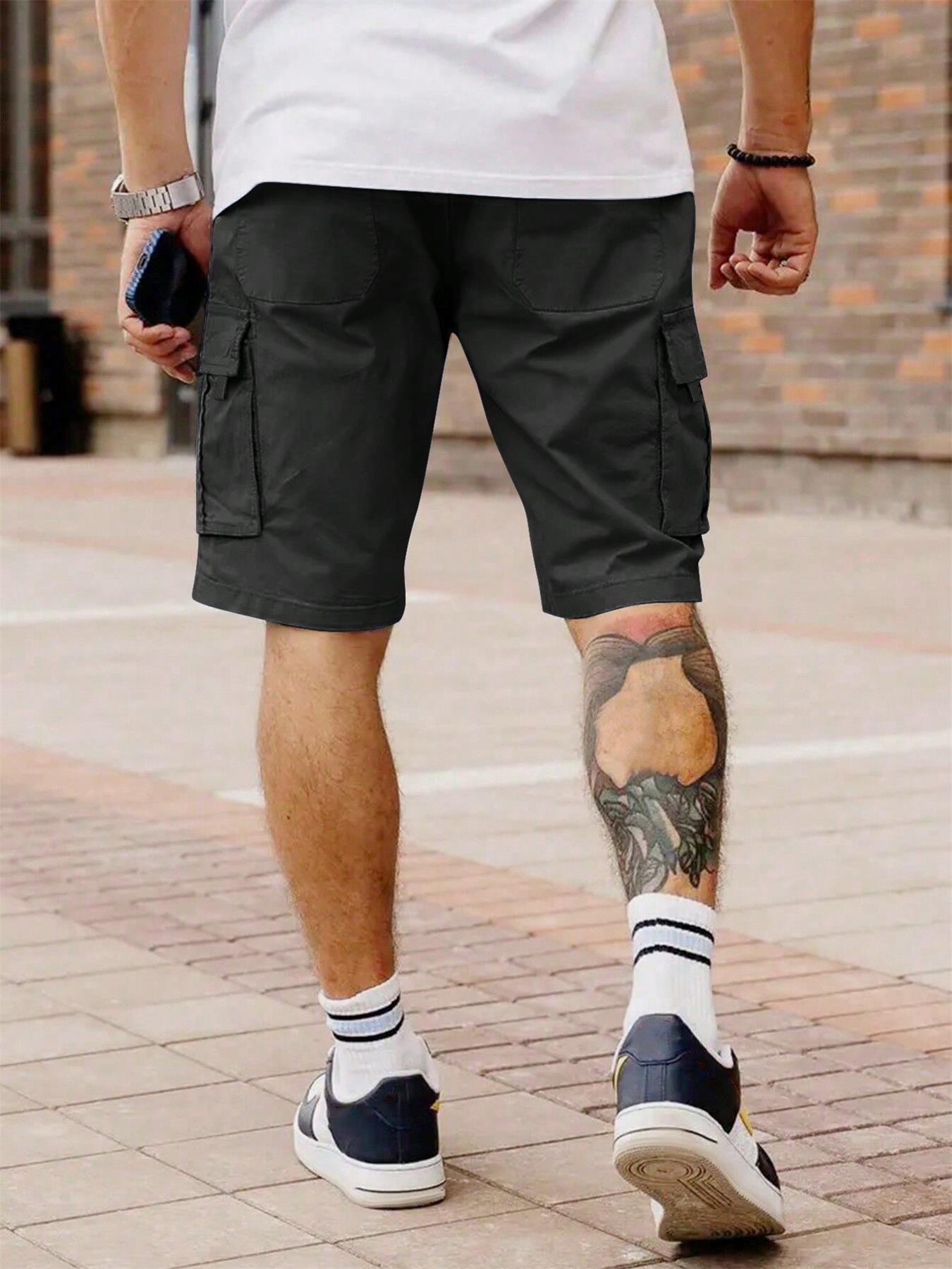 Cropped Work-Ready Bottoms Delivering Rugged Summer Urban Comfort-Theone Apparel