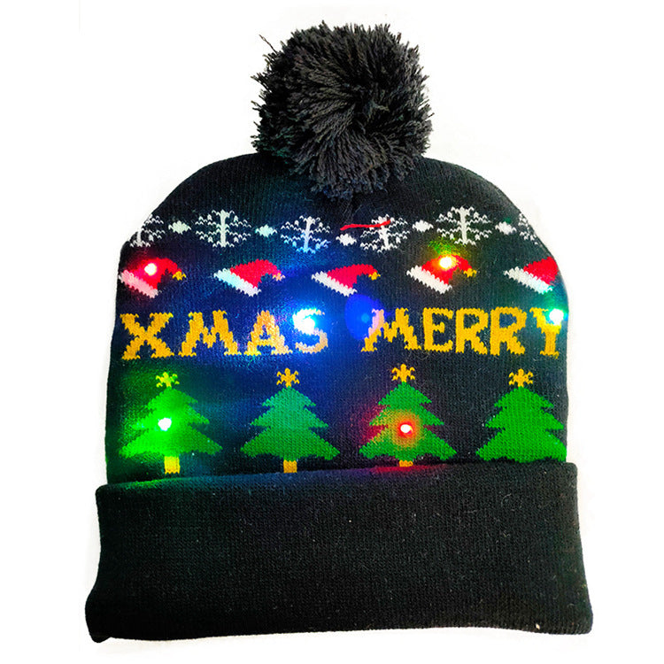 Festive Winter Christmas Toboggan Hat with Puffball-Style 1-Theone Apparel
