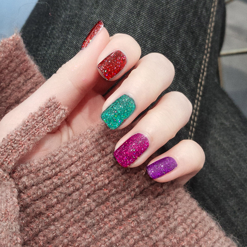 Glittering Stars Sparkly Soak Off Gel Nail Polish-Theone Apparel