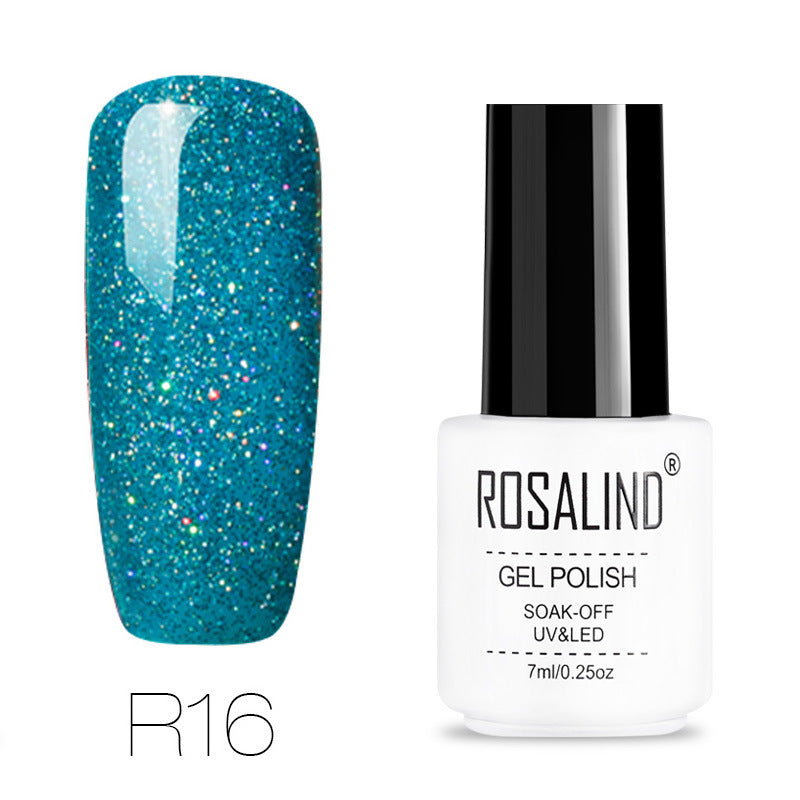 Glittering Stars Sparkly Soak Off Gel Nail Polish-R16-Theone Apparel