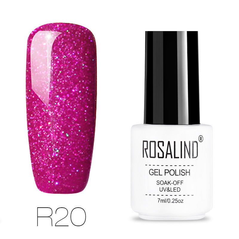 Glittering Stars Sparkly Soak Off Gel Nail Polish-R20-Theone Apparel
