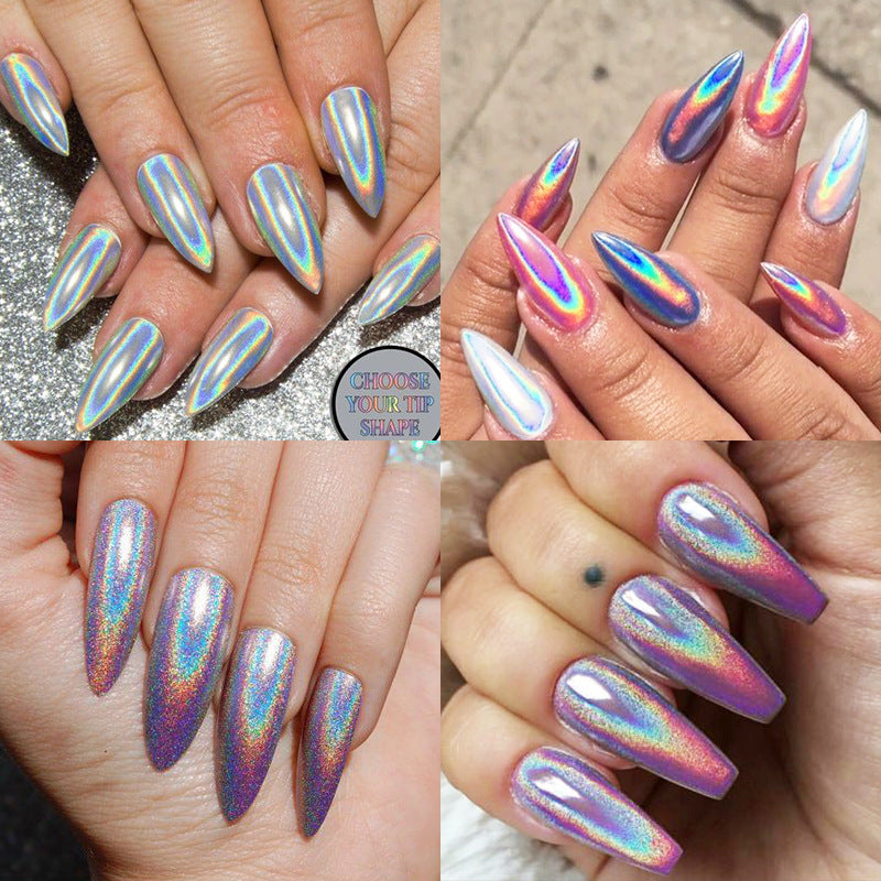 Glittery and Glitzy Nail Powder in Multiple Color Options-Theone Apparel