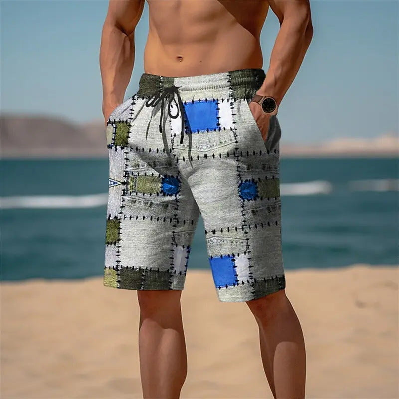 Textured Check Summer Bottoms para el estilo de ropa de calle en negrita