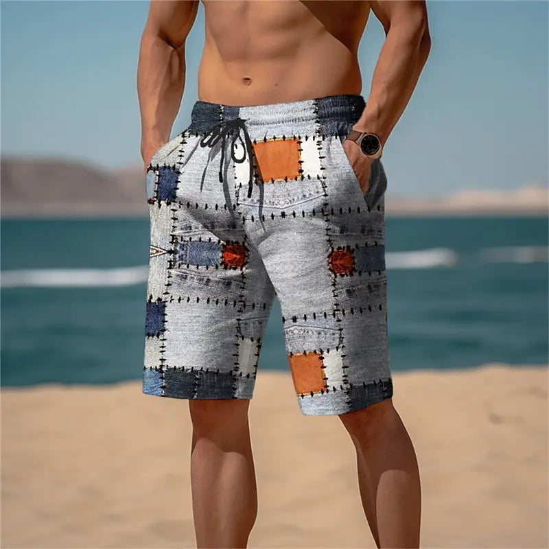 Textured Check Summer Bottoms para el estilo de ropa de calle en negrita