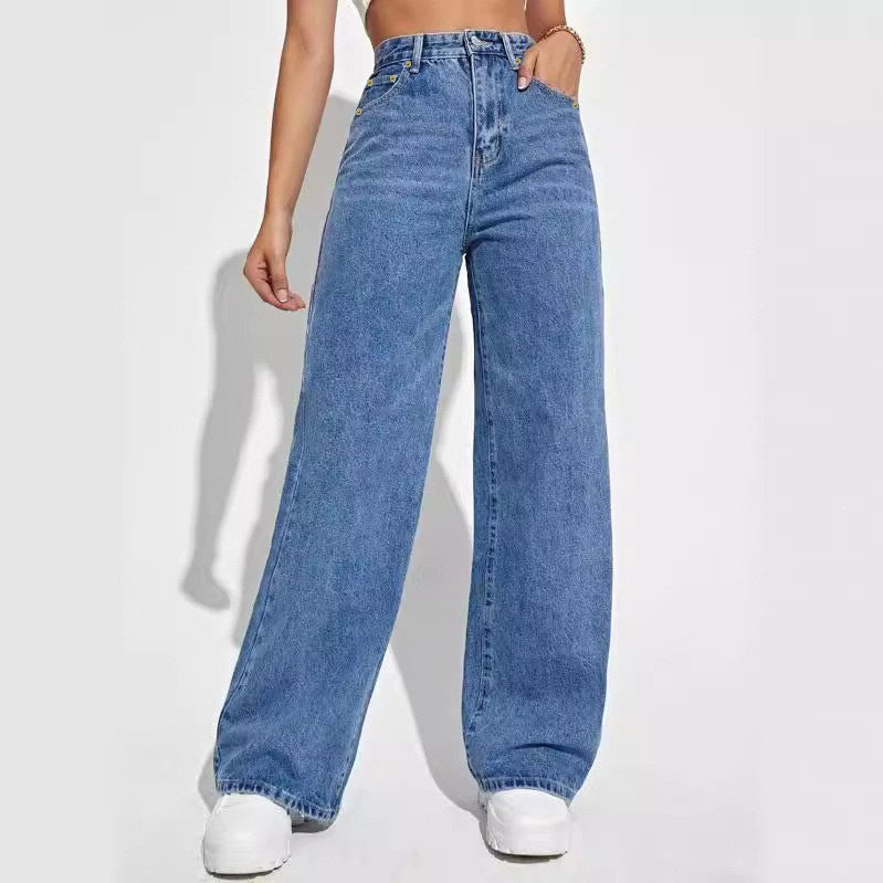 Europees-Amerikaanse stijl Classic Fit dames jeans