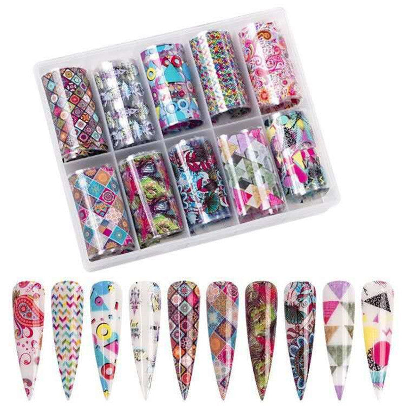 Women's Transfer Paper Floral and Geomtric Design Set-15 Style-Theone Apparel
