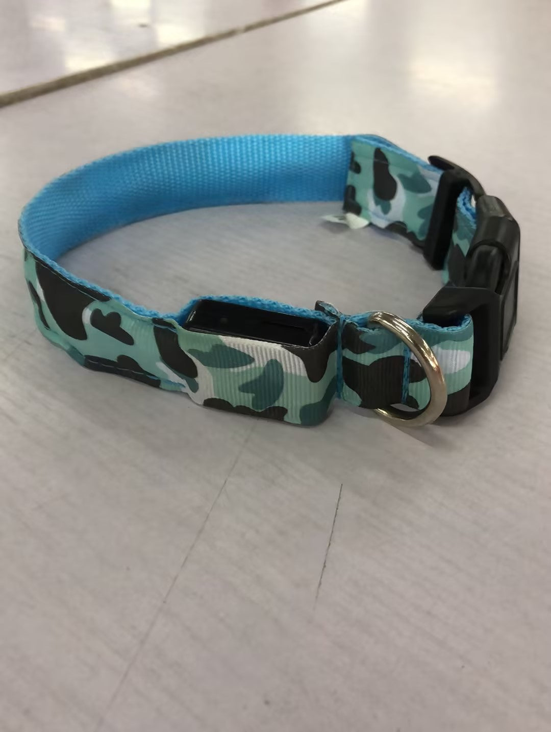 Camouflage Luminous Dog Collar For Night Safety