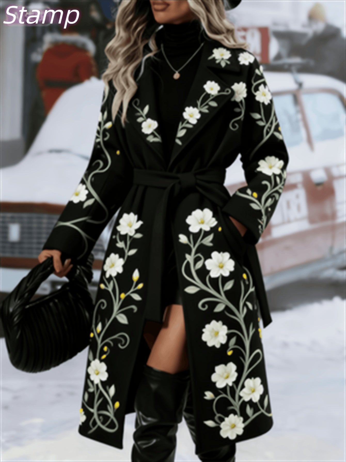 Fashionable Casual Long Coat