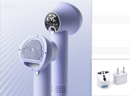 Smart Silent Pet Hair Dryer With Grooming Comb