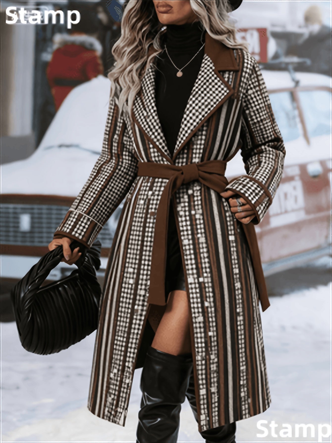 Fashionable Casual Long Coat