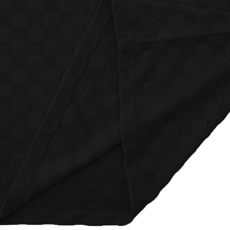 Pantalones cortos a cuadros de ajuste suelto para días informales activos