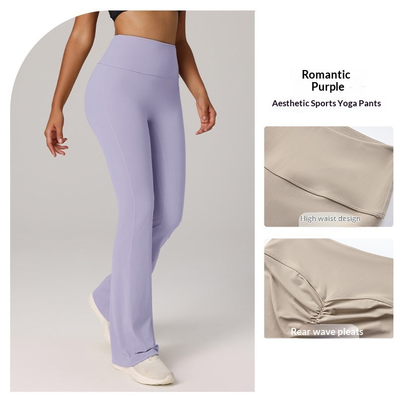 Butt-lifting Fitness Flared Yoga Running And Pilates Pants