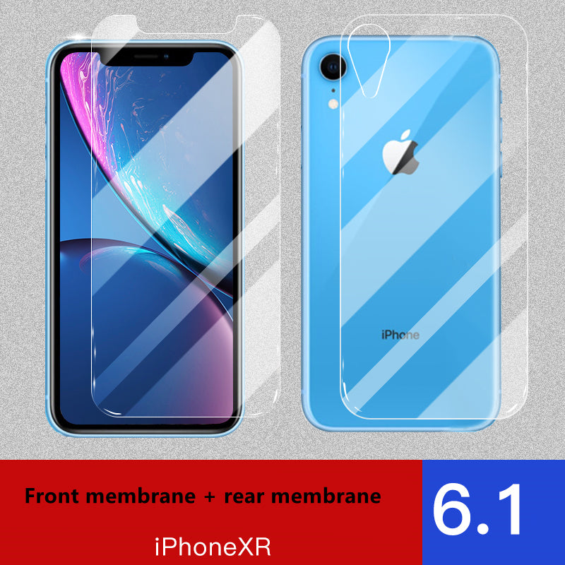 Rear And Front Tempered Glass Protection Set For Smartphones