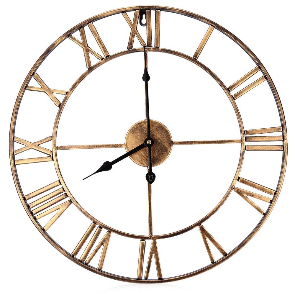3D Decorative Iron Retro Wall Clock - THEONE APPAREL