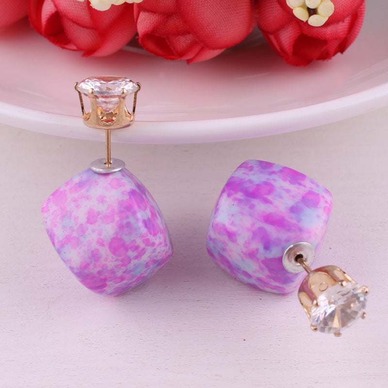 Zircon double sided velveteen antings