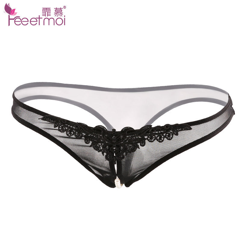 Panty de pantylification de Peekaboo Pearl Strand