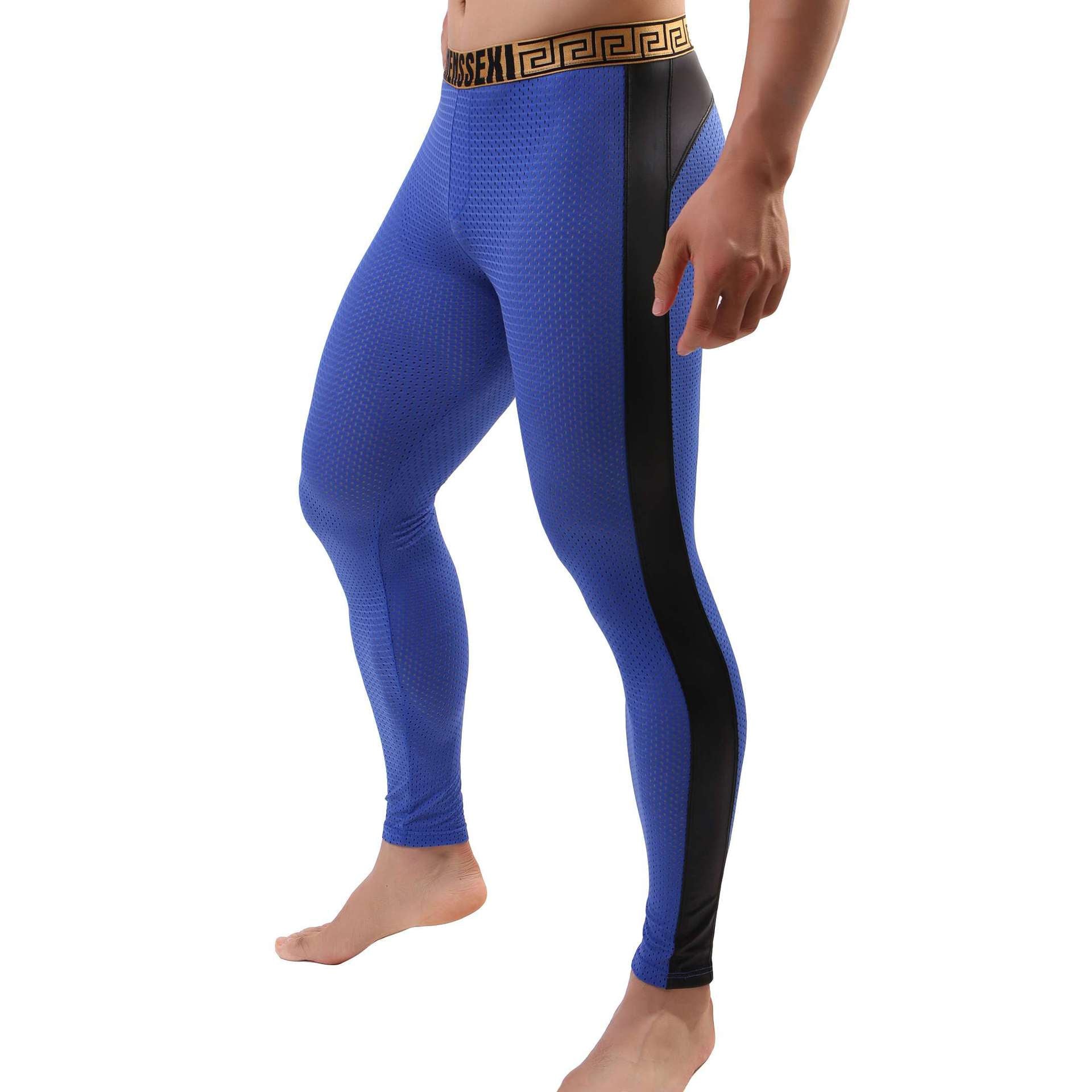 Leggings de cintura elástica para hombre