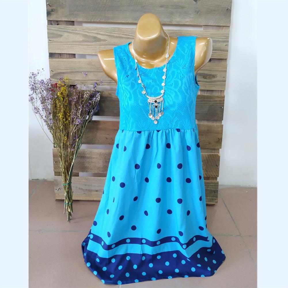 Robe d'été sans bretelles de Lacy Dots