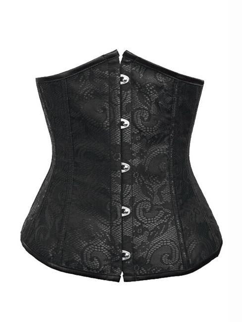 Lace Up Waist Cincher Corset