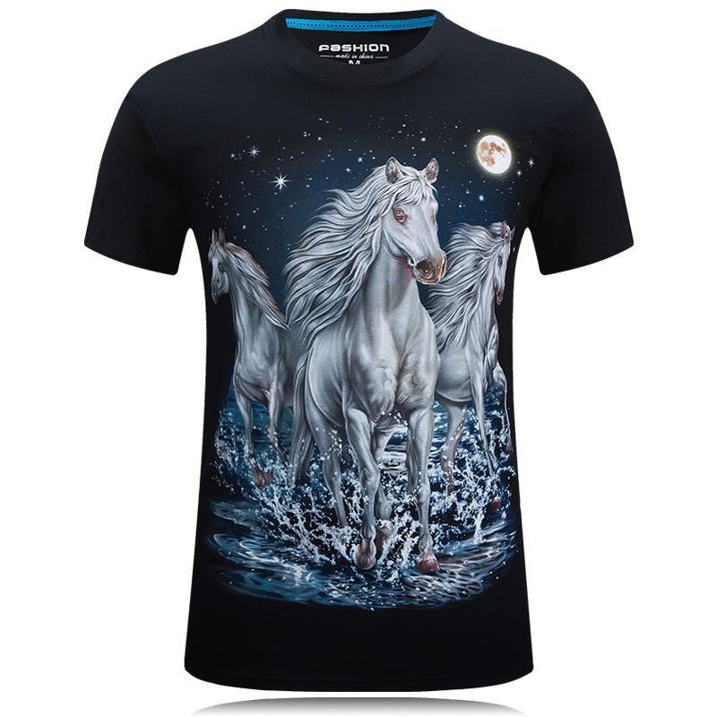 Camisa Moonlight Magic White Horse