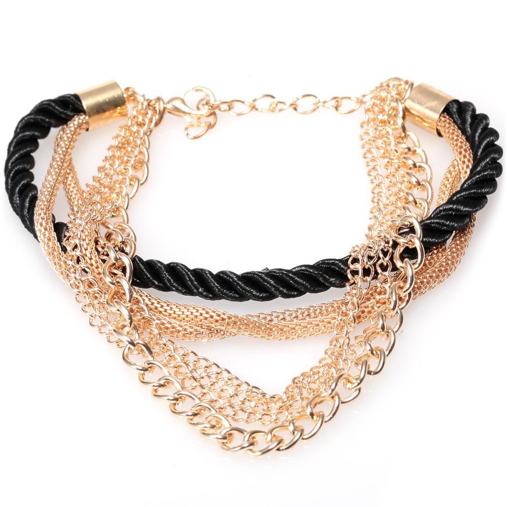 Gelang Womens Tangan Tangan Multilayer