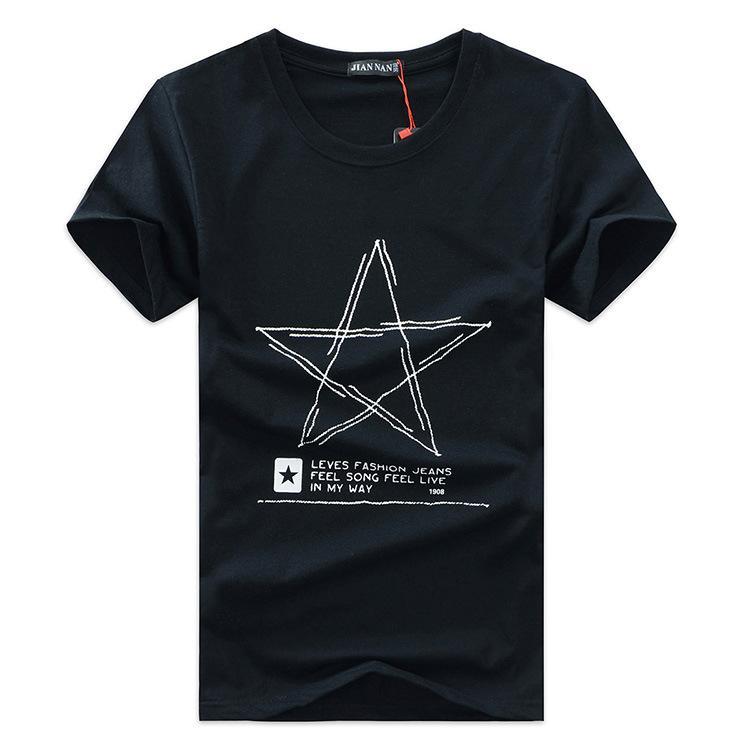 Kemeja lengan pendek persuasi pentagram