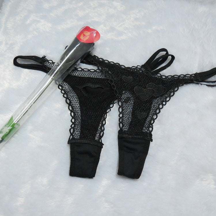 Lacy mutandine rosa con bella confezione regalo